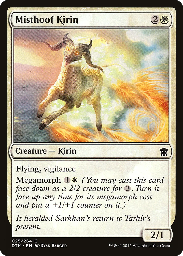 Misthoof Kirin — Dragons of Tarkir — Magic: The Gathering