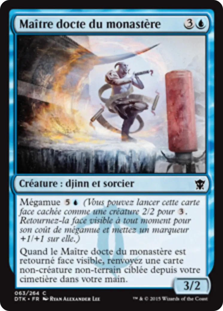 Maître docte du monastère — Dragons of Tarkir — Magic: The Gathering