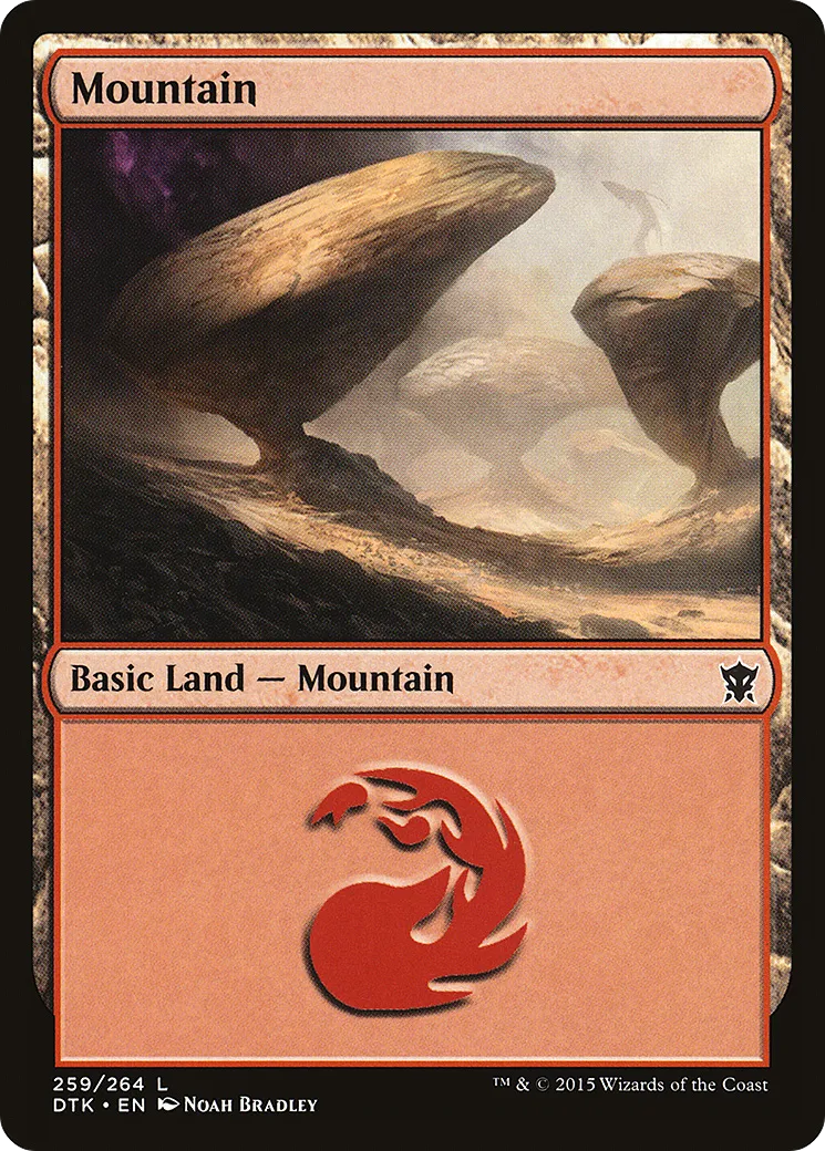 Mountain — Dragons of Tarkir — Magic: The Gathering