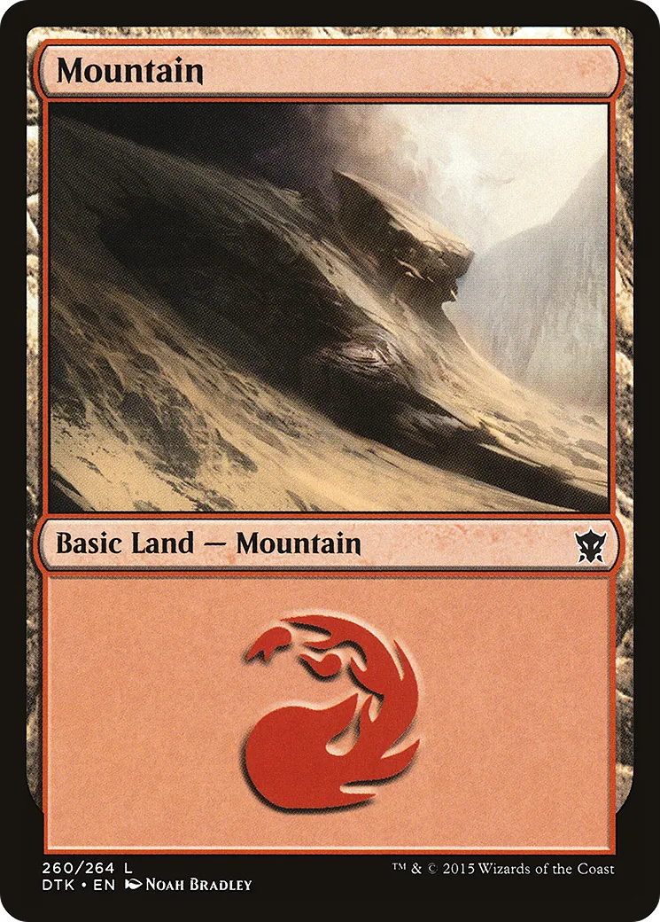 Mountain — Dragons of Tarkir — Magic: The Gathering