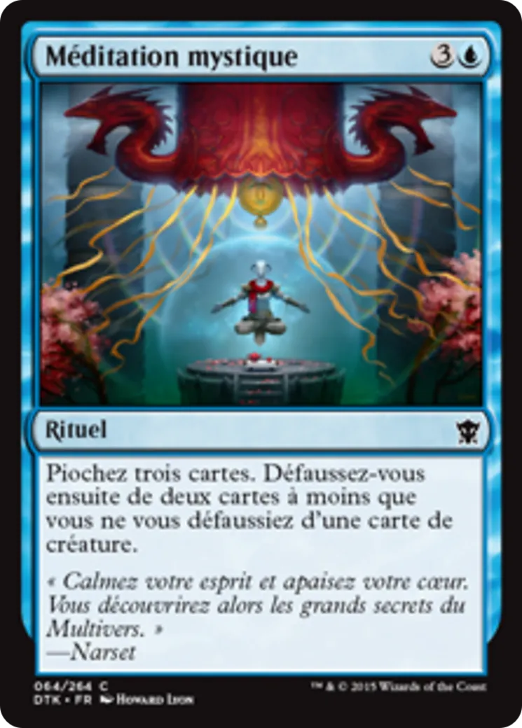 Méditation mystique — Dragons of Tarkir — Magic: The Gathering