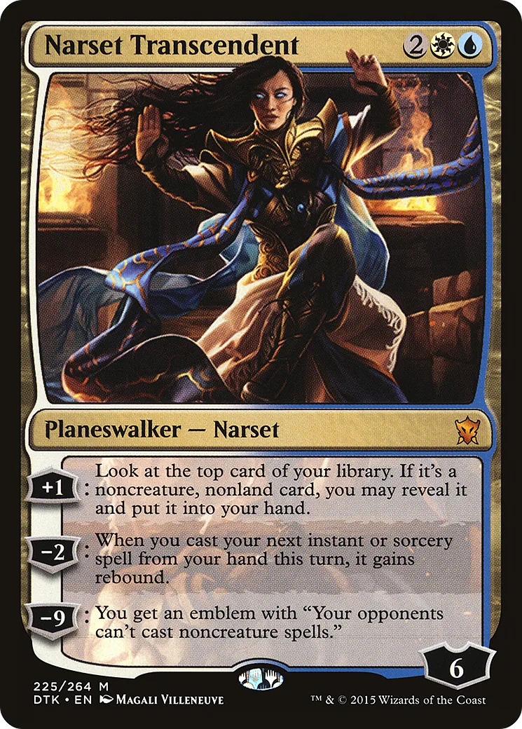 Narset Transcendent — Dragons of Tarkir — Magic: The Gathering