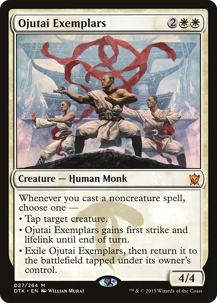 Ojutai Exemplars — Dragons of Tarkir — Magic: The Gathering