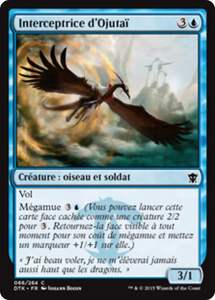 Interceptrice d'Ojutaï — Dragons of Tarkir — Magic: The Gathering