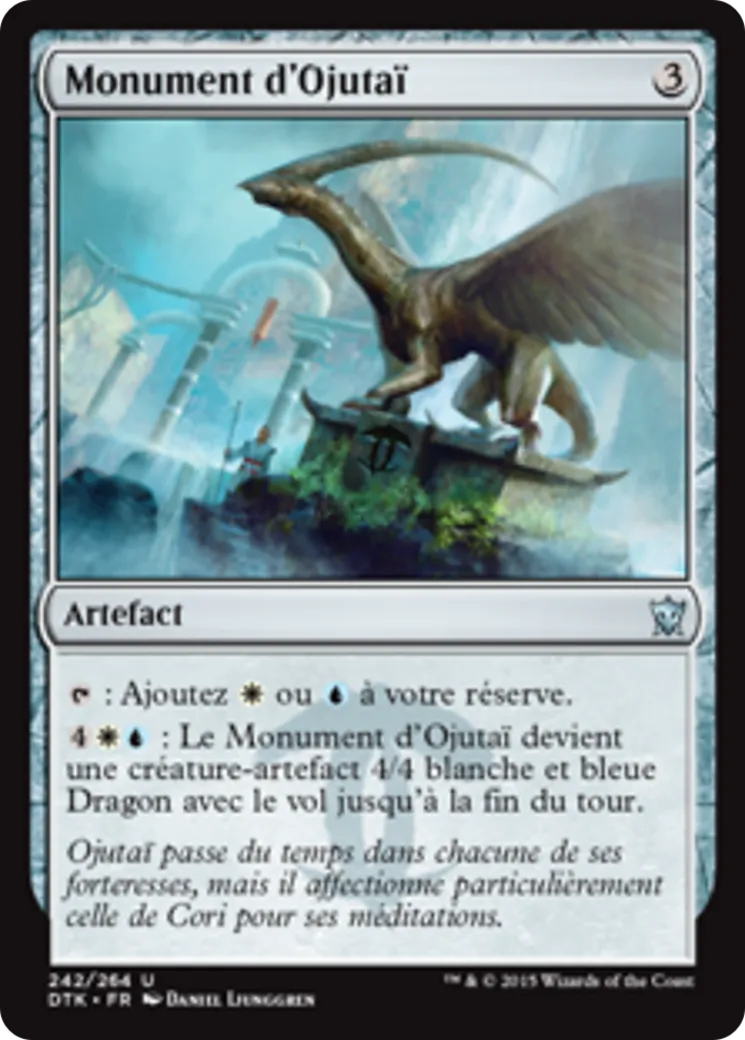 Monument d'Ojutaï — Dragons of Tarkir — Magic: The Gathering