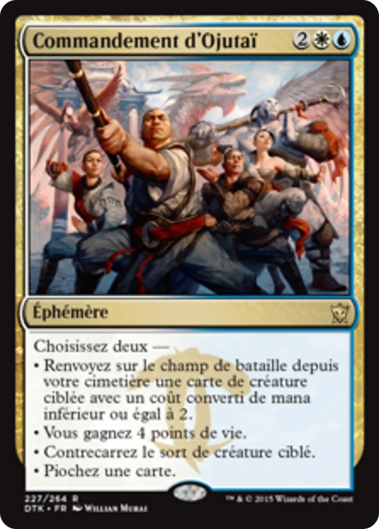 Commandement d'Ojutaï — Dragons of Tarkir — Magic: The Gathering
