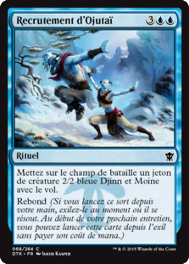 Recrutement d'Ojutaï — Dragons of Tarkir — Magic: The Gathering