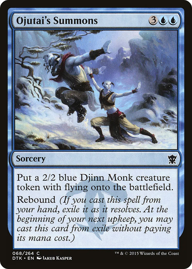 Recrutement d'Ojutaï — Dragons of Tarkir — Magic: The Gathering