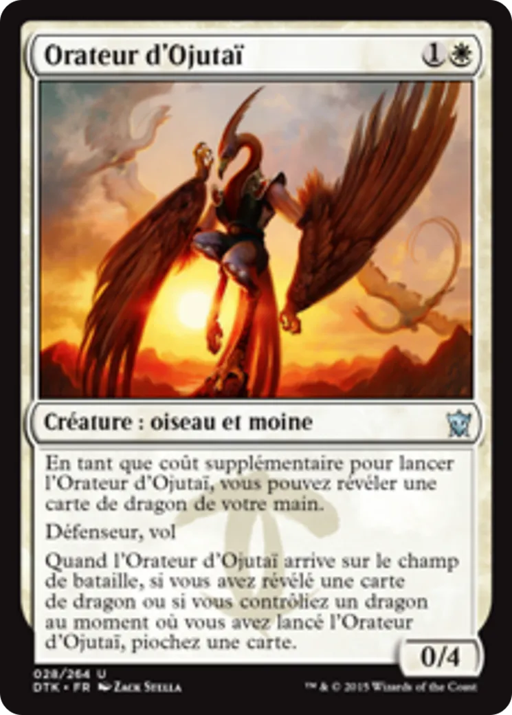Orateur d'Ojutaï — Dragons of Tarkir — Magic: The Gathering