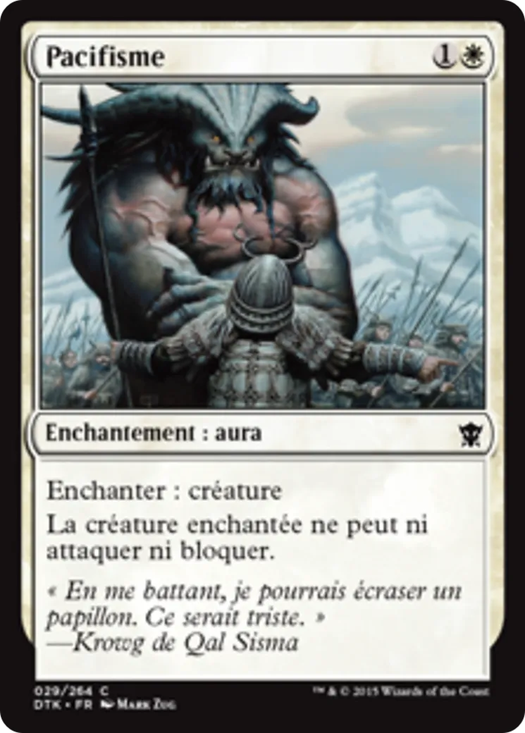 Pacifisme — Dragons of Tarkir — Magic: The Gathering