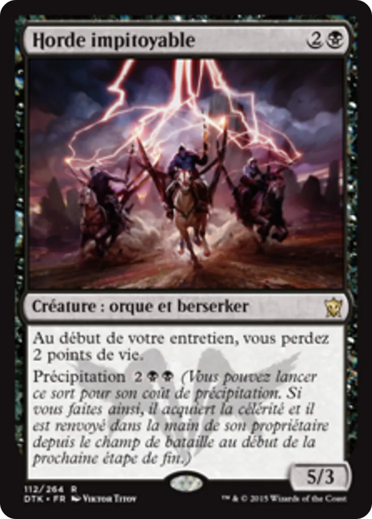 Horde impitoyable — Dragons of Tarkir — Magic: The Gathering