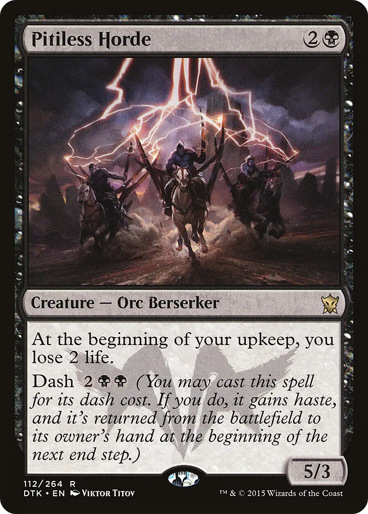 Horde impitoyable — Dragons of Tarkir — Magic: The Gathering