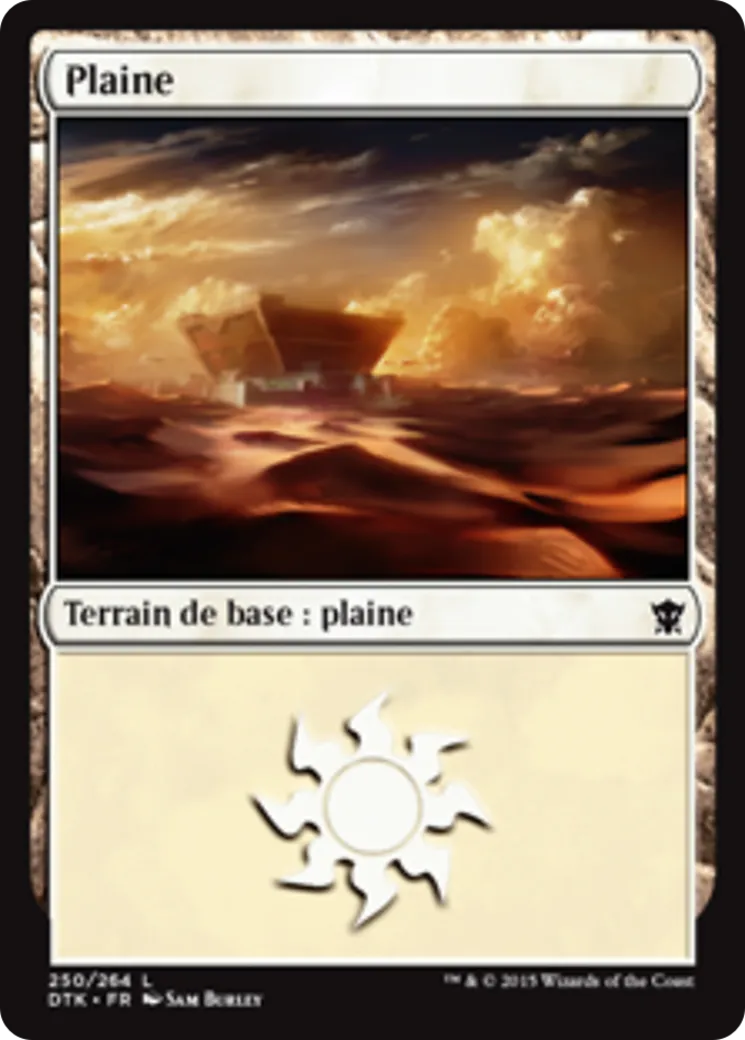 Plaine — Dragons of Tarkir — Magic: The Gathering