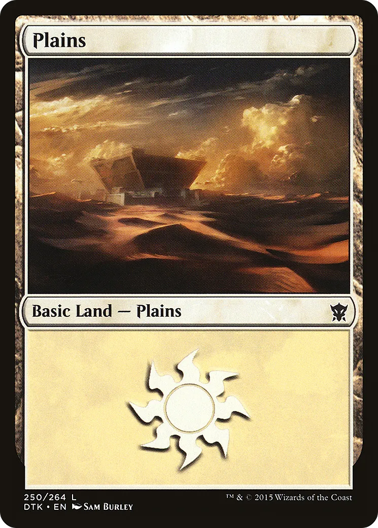Plains — Dragons of Tarkir — Magic: The Gathering
