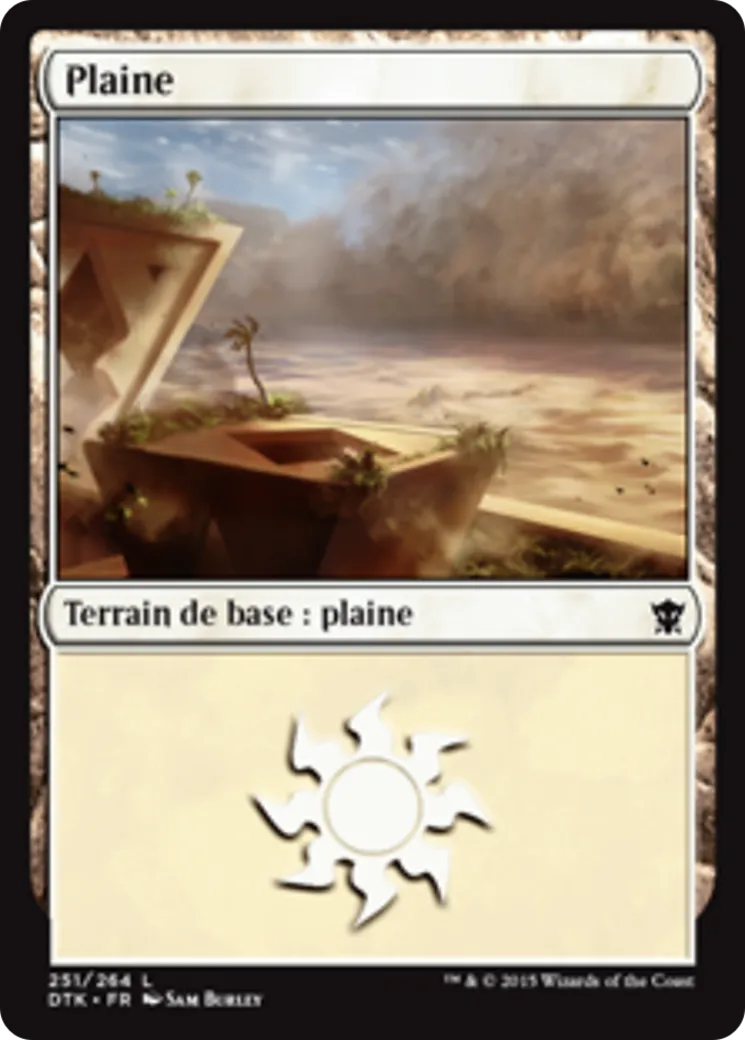 Plaine — Dragons of Tarkir — Magic: The Gathering