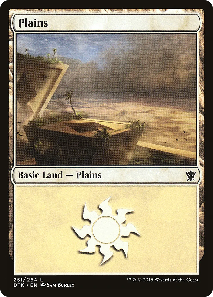 Plaine — Dragons of Tarkir — Magic: The Gathering