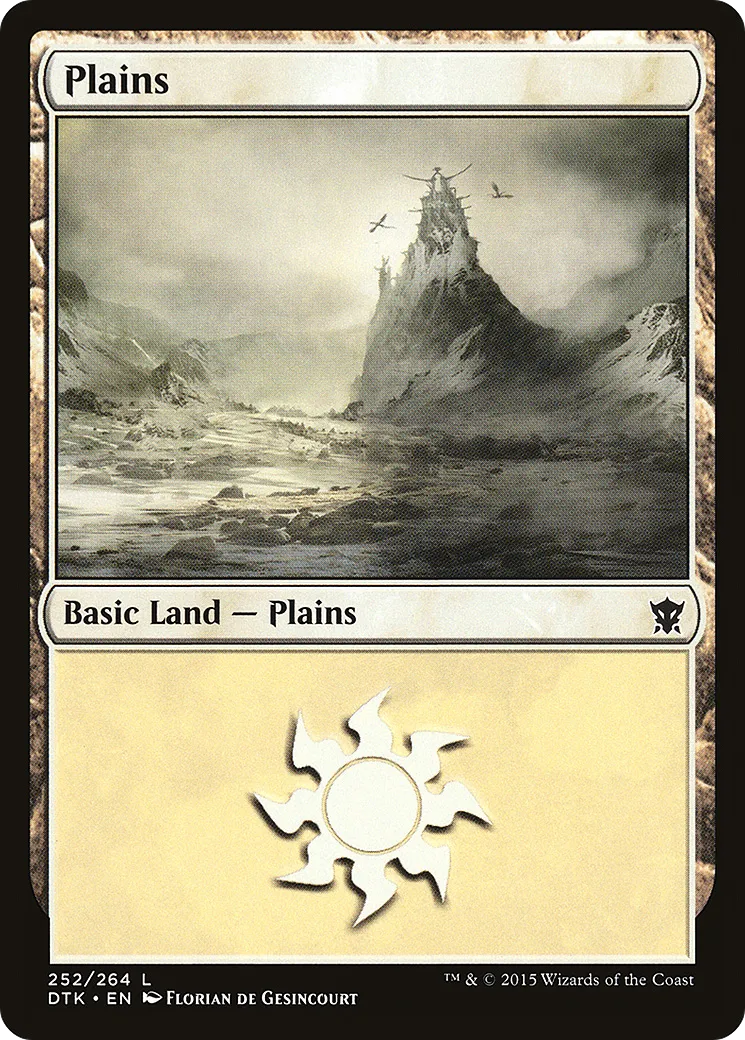 Plains — Dragons of Tarkir — Magic: The Gathering