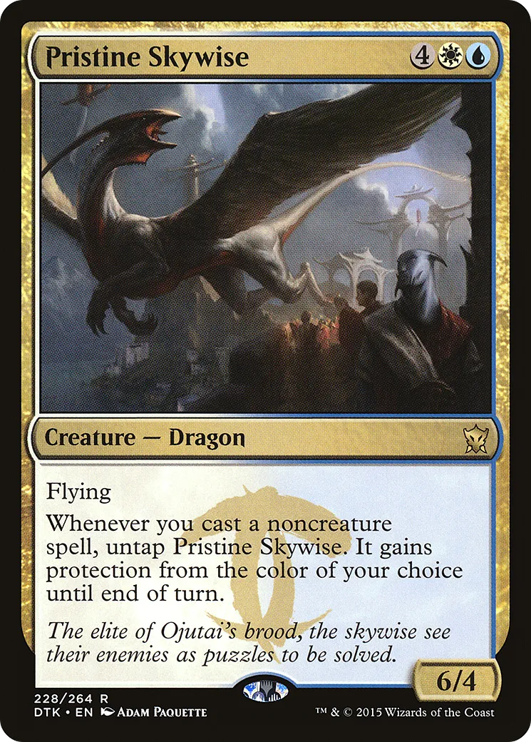 Sage céleste immaculée — Dragons of Tarkir — Magic: The Gathering