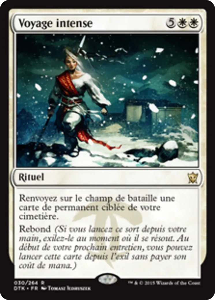Voyage intense — Dragons of Tarkir — Magic: The Gathering