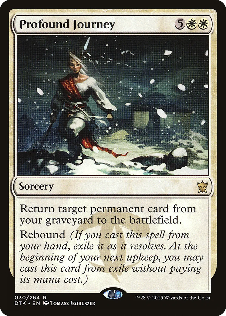 Voyage intense — Dragons of Tarkir — Magic: The Gathering