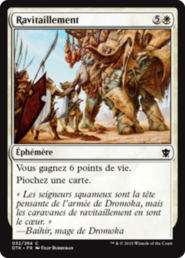 Ravitaillement — Dragons of Tarkir — Magic: The Gathering