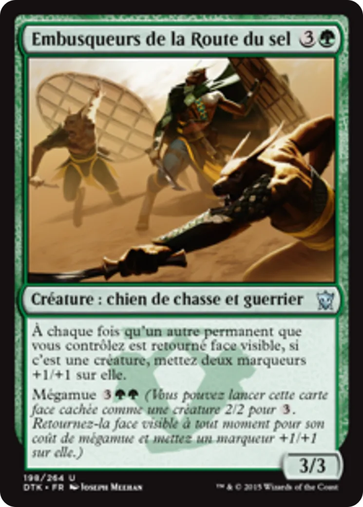 Embusqueurs de la Route du sel — Dragons of Tarkir — Magic: The Gathering