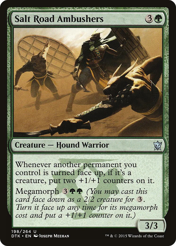 Salt Road Ambushers — Dragons of Tarkir — Magic: The Gathering
