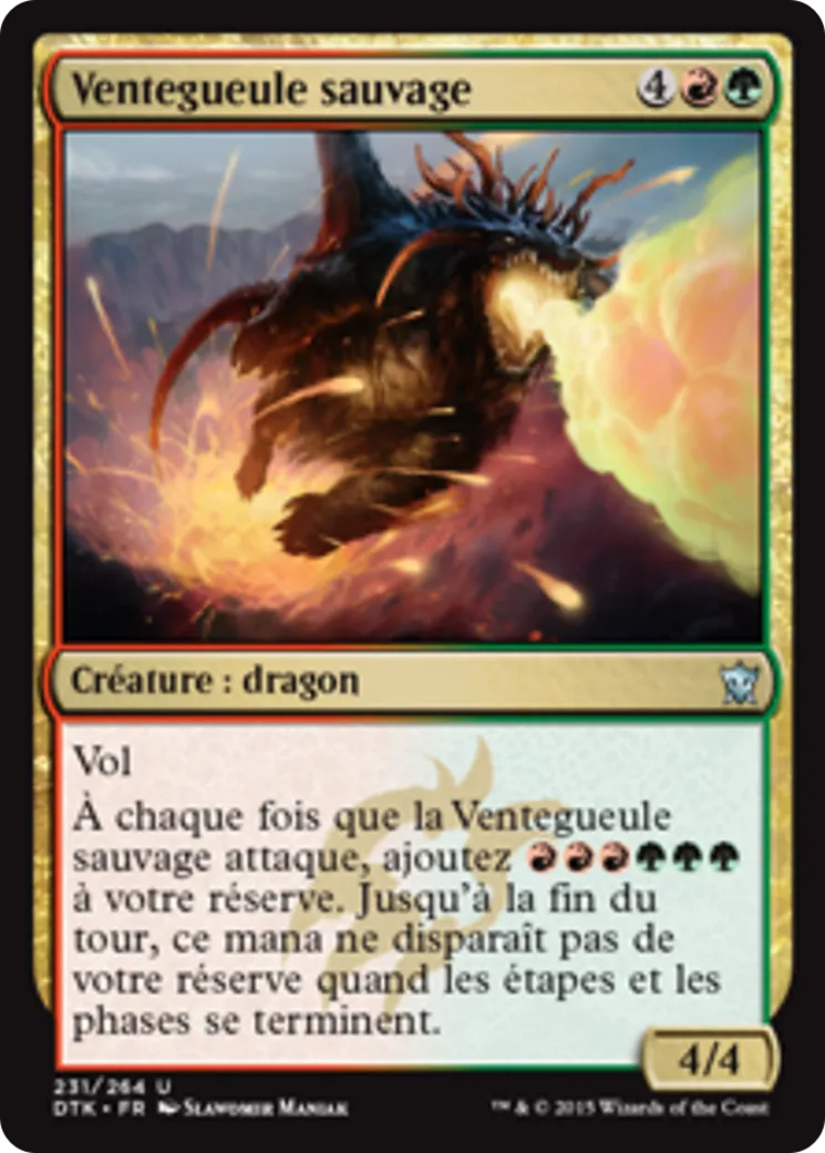 Ventegueule sauvage — Dragons of Tarkir — Magic: The Gathering