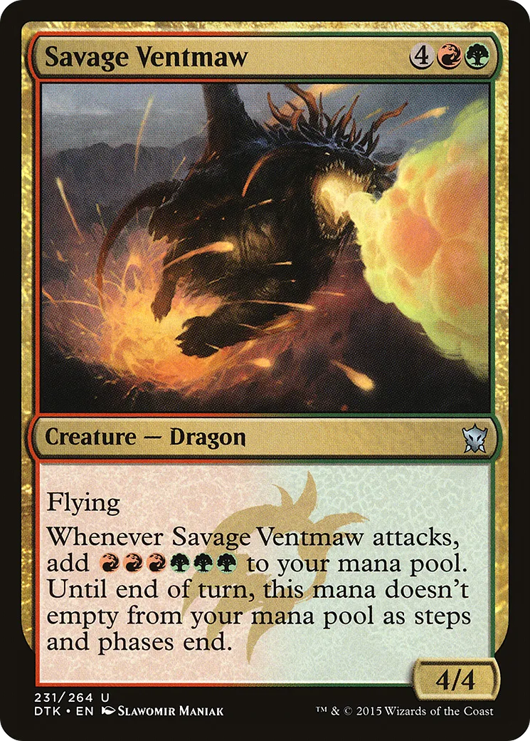 Ventegueule sauvage — Dragons of Tarkir — Magic: The Gathering