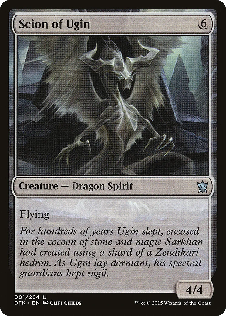 Scion of Ugin — Dragons of Tarkir — Magic: The Gathering