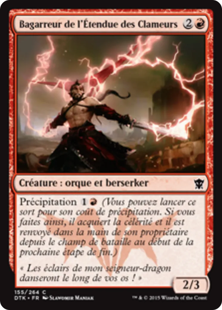 Bagarreur de l'Étendue des Clameurs — Dragons of Tarkir — Magic: The Gathering
