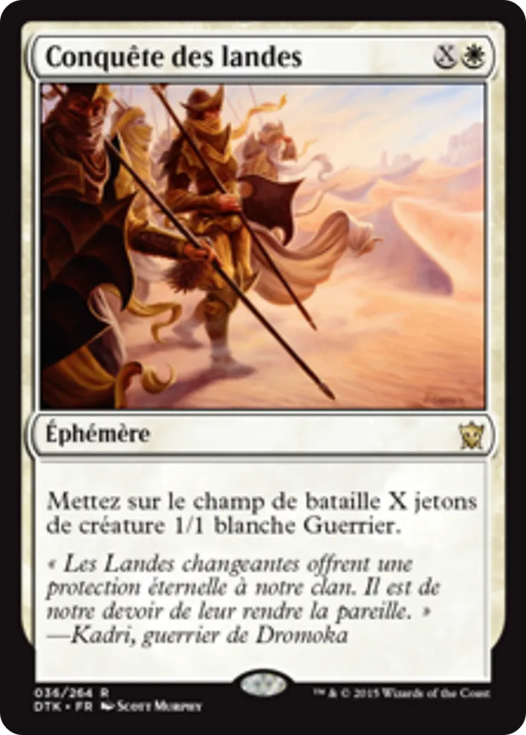 Conquête des landes — Dragons of Tarkir — Magic: The Gathering