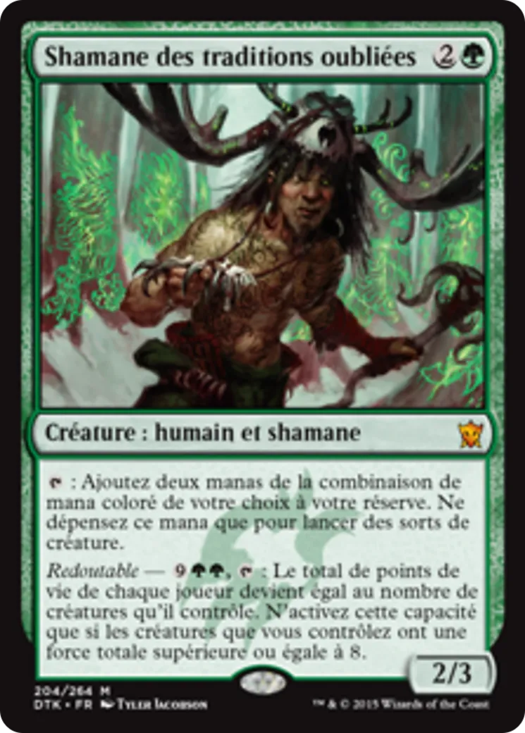 Shamane des traditions oubliées — Dragons of Tarkir — Magic: The Gathering