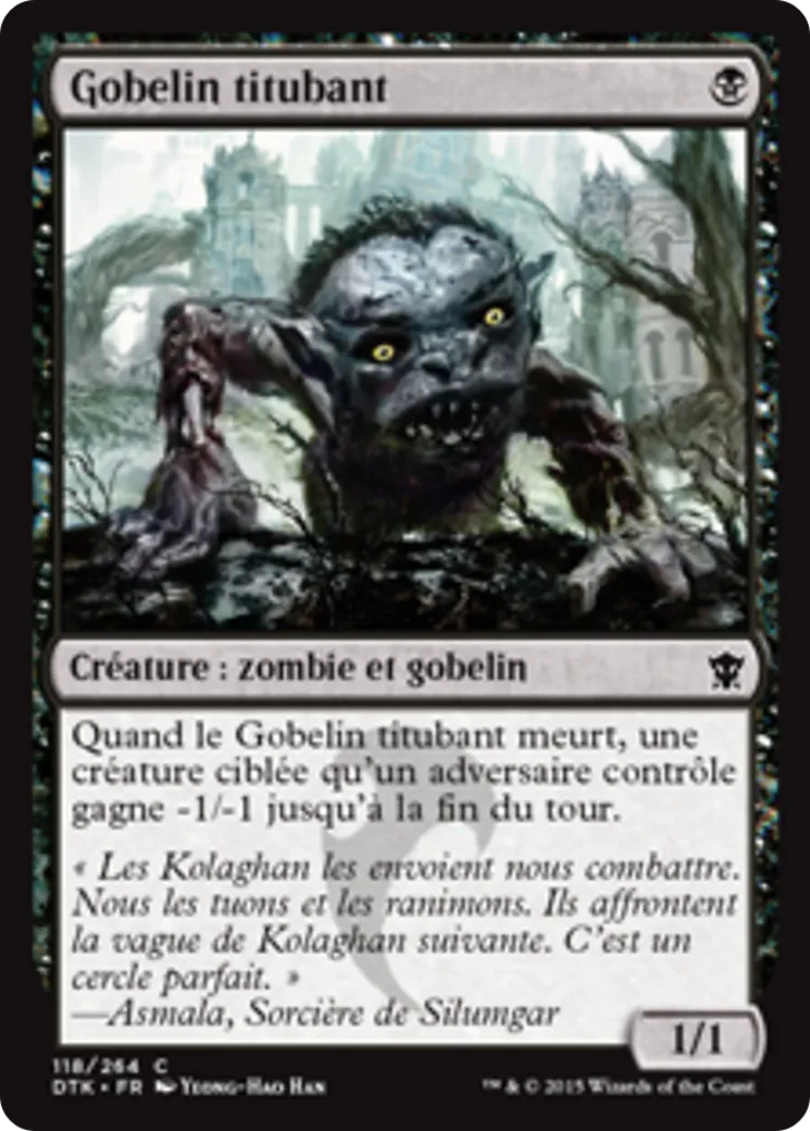 Gobelin titubant — Dragons of Tarkir — Magic: The Gathering
