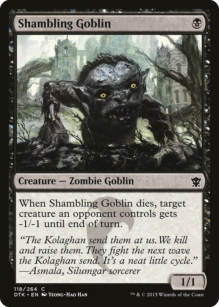 Shambling Goblin — Dragons of Tarkir — Magic: The Gathering