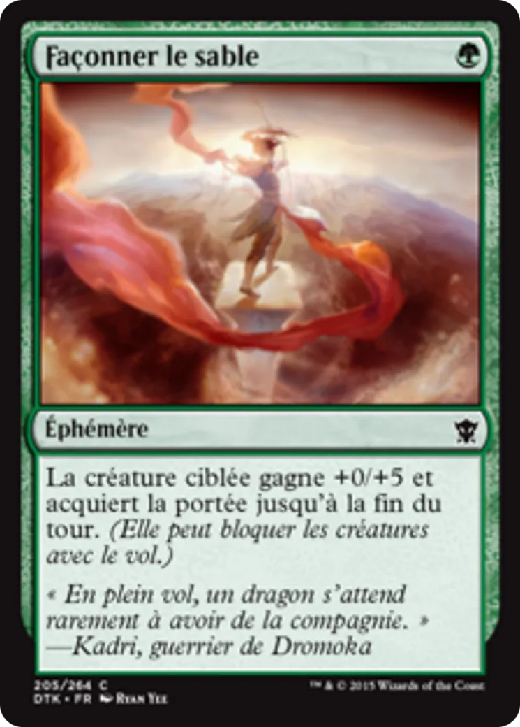 Façonner le sable from Dragons of Tarkir - Magic: The Gathering