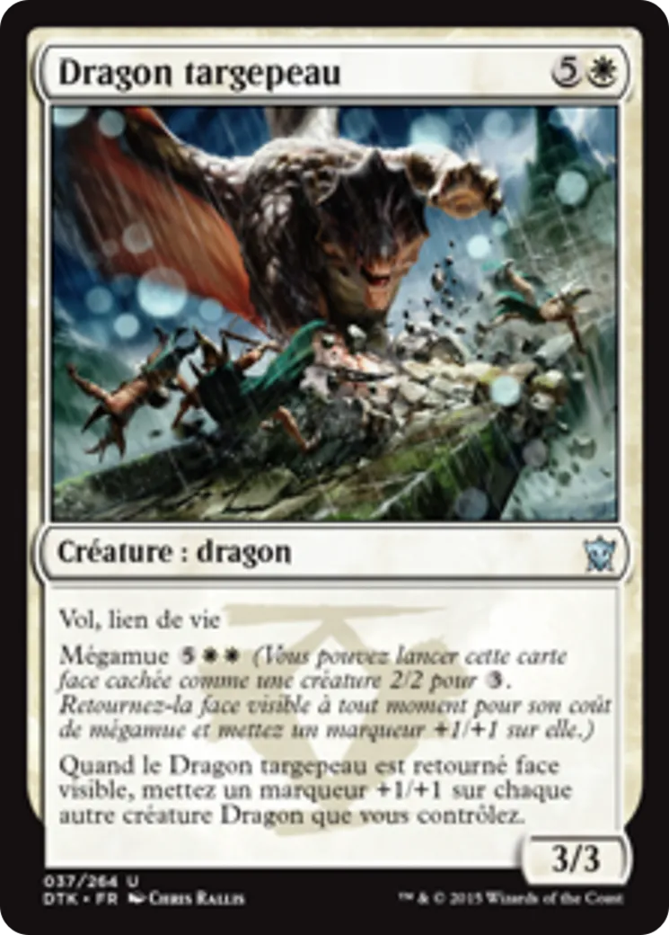 Dragon targepeau — Dragons of Tarkir — Magic: The Gathering
