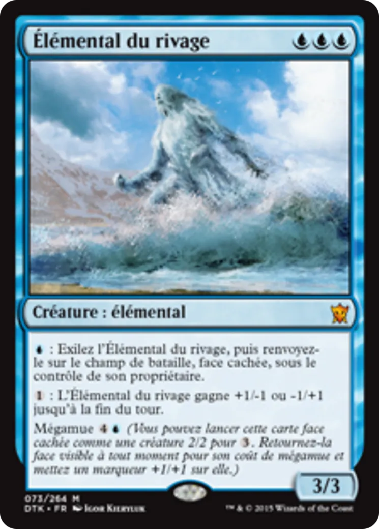 Élémental du rivage — Dragons of Tarkir — Magic: The Gathering