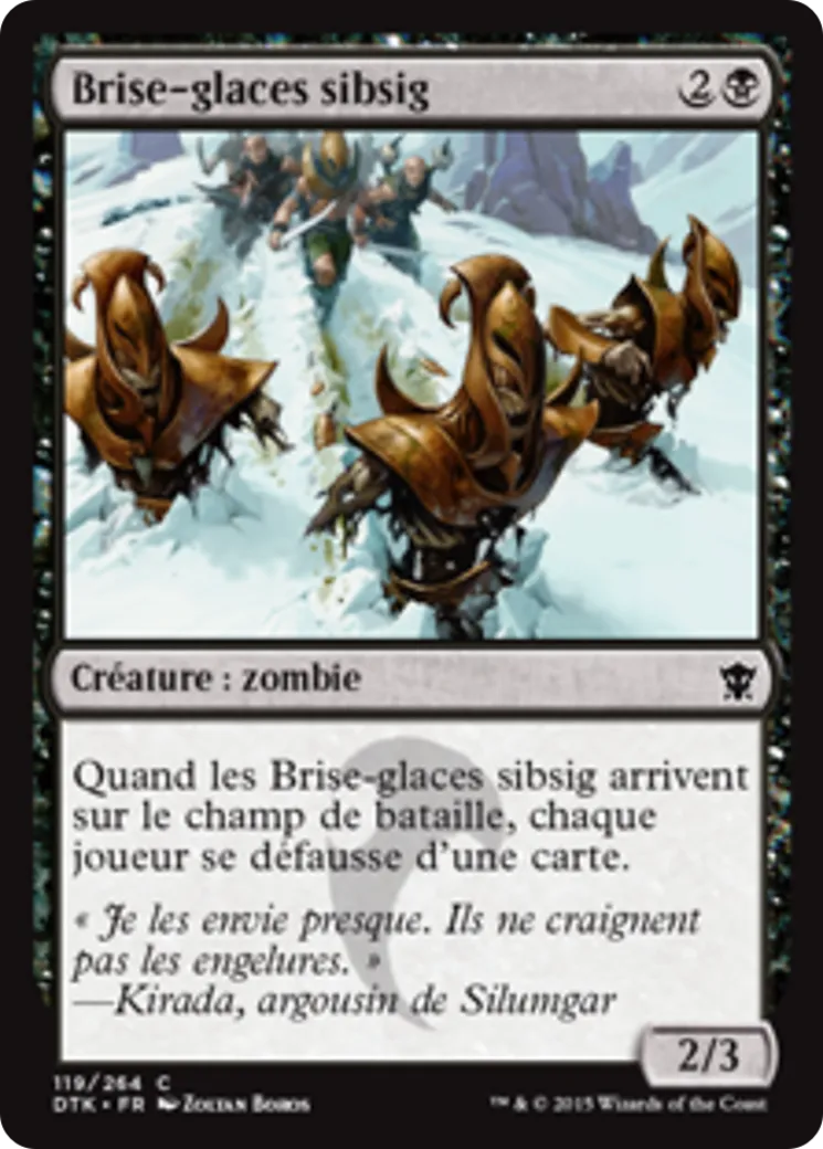 Brise-glaces sibsig — Dragons of Tarkir — Magic: The Gathering