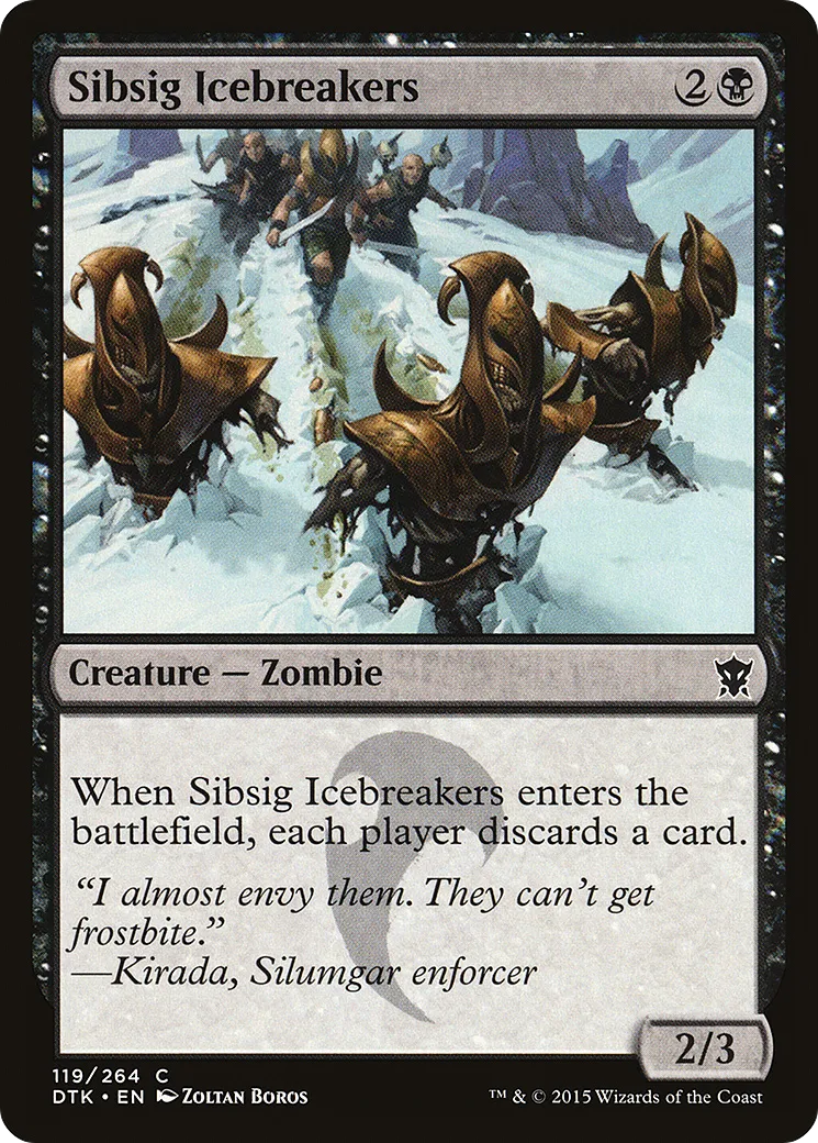 Sibsig Icebreakers — Dragons of Tarkir — Magic: The Gathering