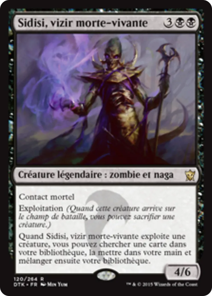 Sidisi, vizir morte-vivante — Dragons of Tarkir — Magic: The Gathering