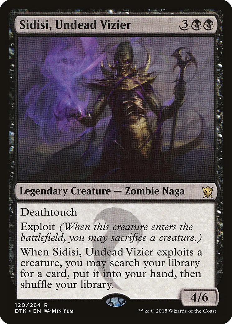 Sidisi, Undead Vizier — Dragons of Tarkir — Magic: The Gathering