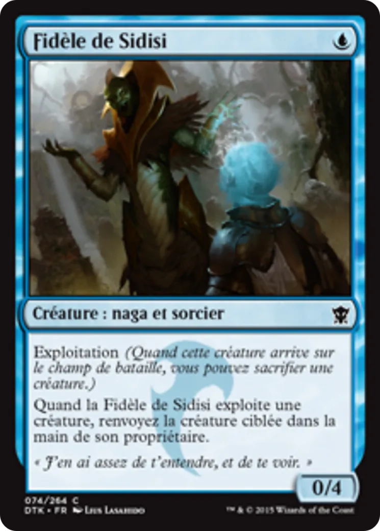 Fidèle de Sidisi — Dragons of Tarkir — Magic: The Gathering