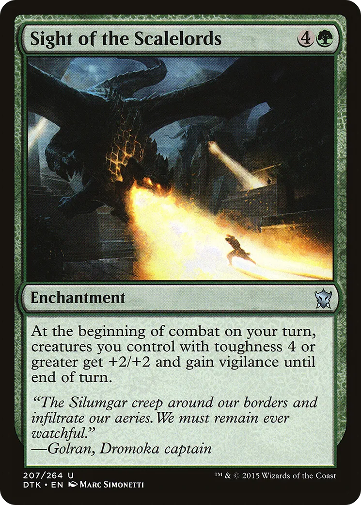 Sight of the Scalelords — Dragons of Tarkir — Magic: The Gathering