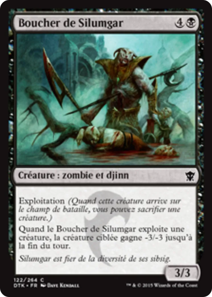 Boucher de Silumgar from Dragons of Tarkir - Magic: The Gathering