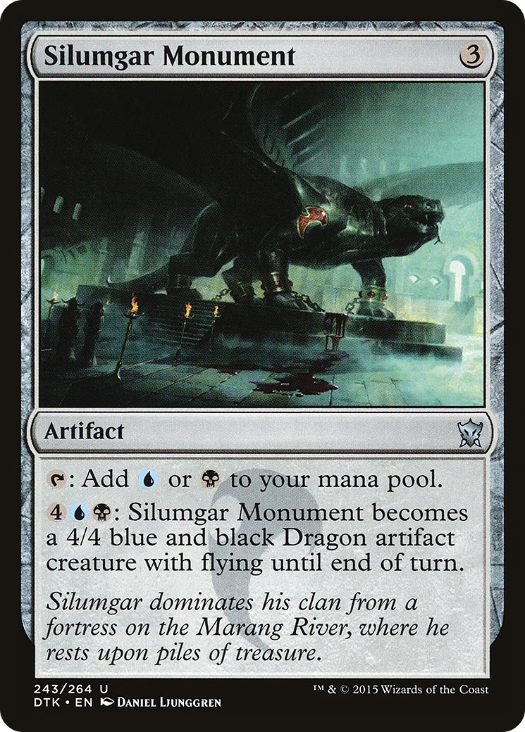 Monument de Silumgar — Dragons of Tarkir — Magic: The Gathering