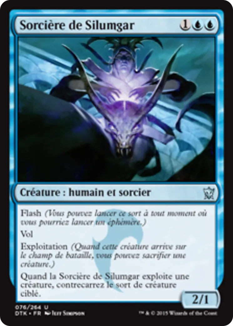 Sorcière de Silumgar — Dragons of Tarkir — Magic: The Gathering