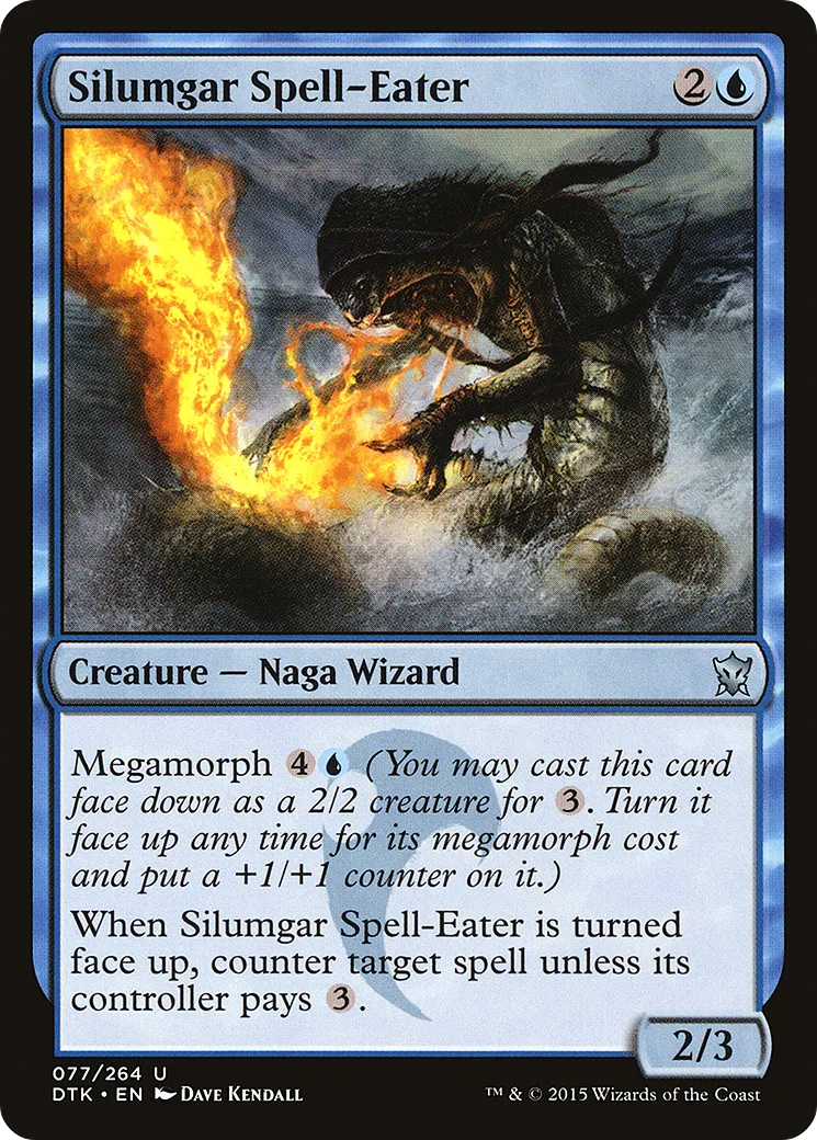 Silumgar Spell-Eater — Dragons of Tarkir — Magic: The Gathering