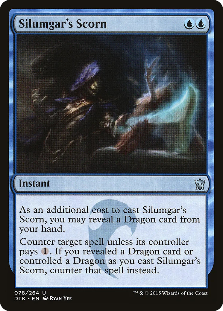 Silumgar's Scorn — Dragons of Tarkir — Magic: The Gathering
