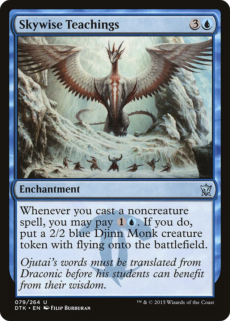 Skywise Teachings — Dragons of Tarkir — Magic: The Gathering
